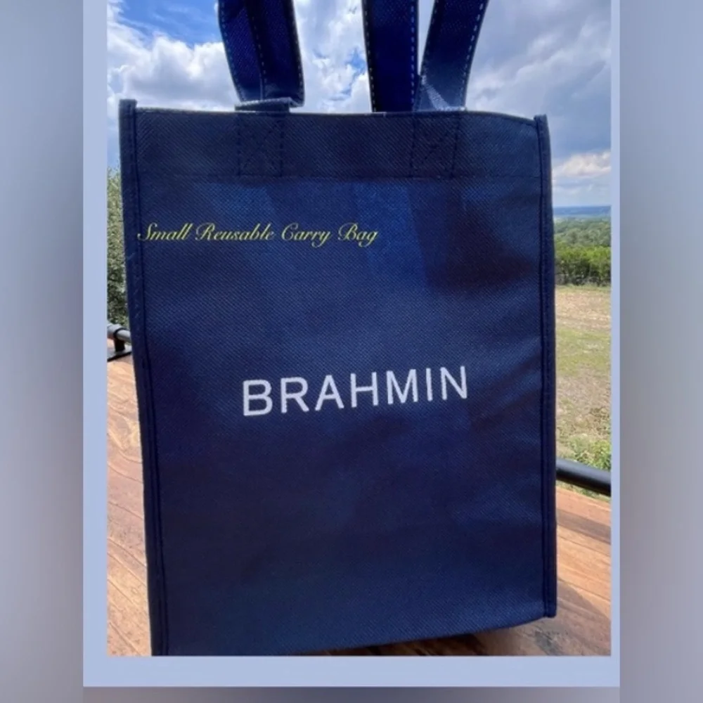 NWT Brahmin SURI in SNOWBALL DRIFT Melbourne Wallet